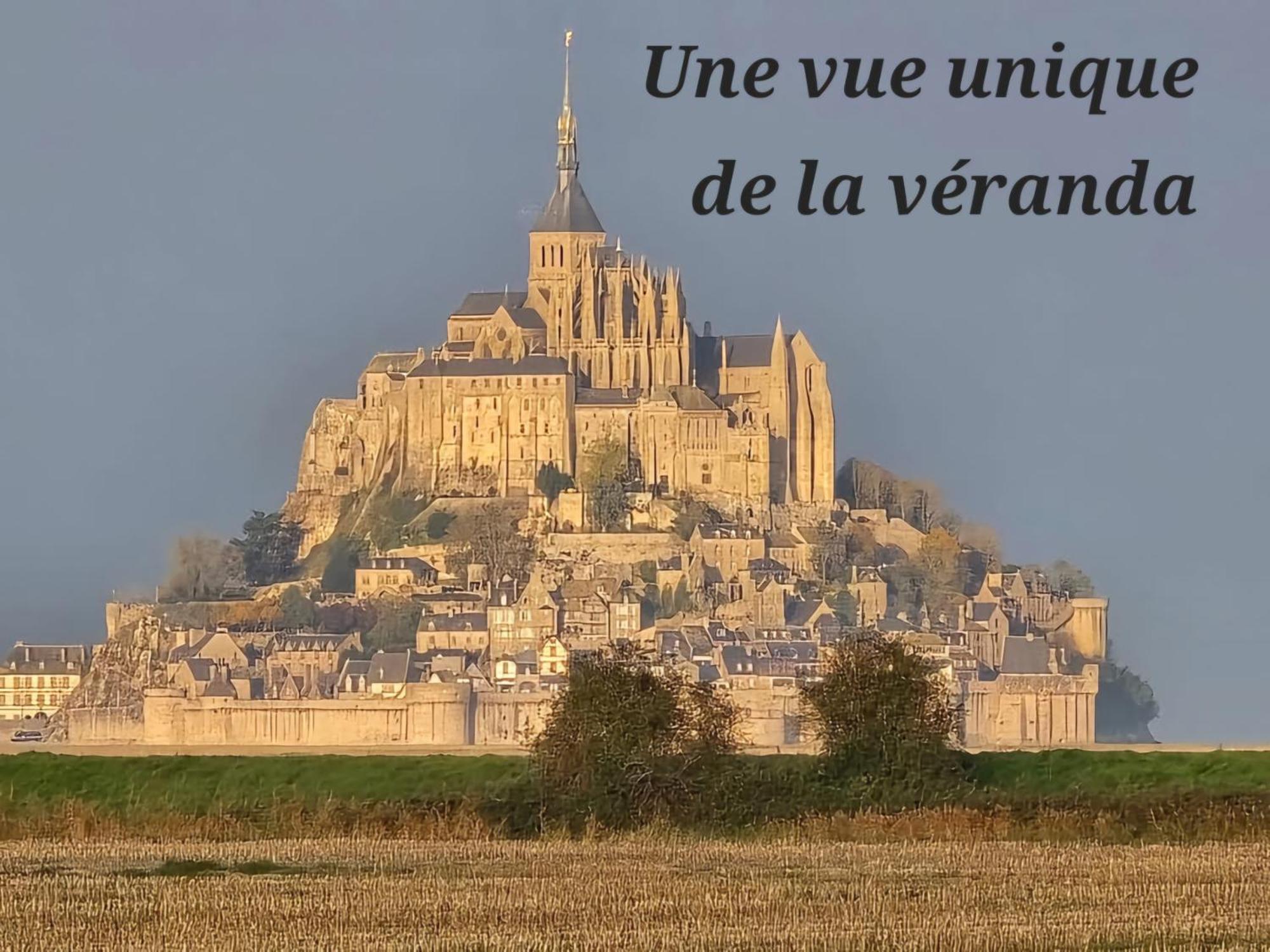 Vila Vue Exceptionnelle Sur Le Mont Saint Michel Huisnes-sur-Mer Exteriér fotografie